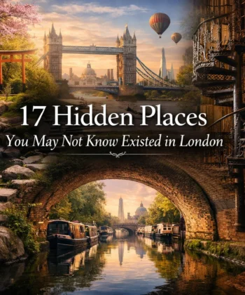 17 hidden places you may not know existed in london