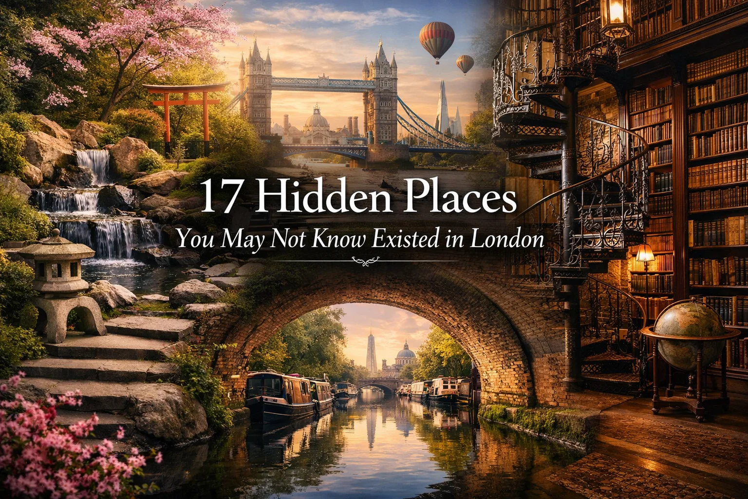 17 hidden places you may not know existed in london