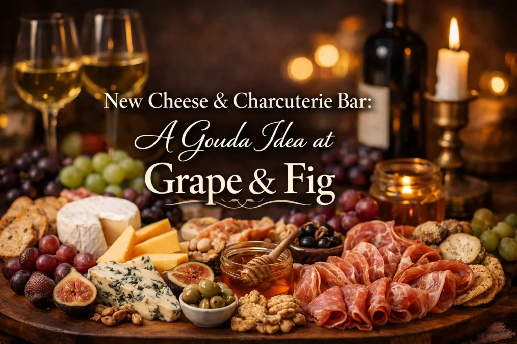 New Cheese & Charcuterie Bar A Gouda Idea at Grape & Fig