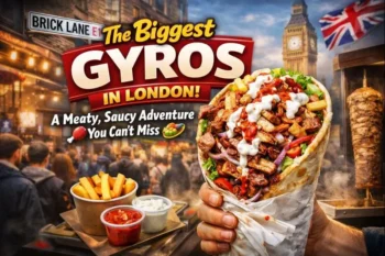 The biggest gyros in london