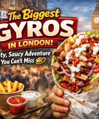 The biggest gyros in london