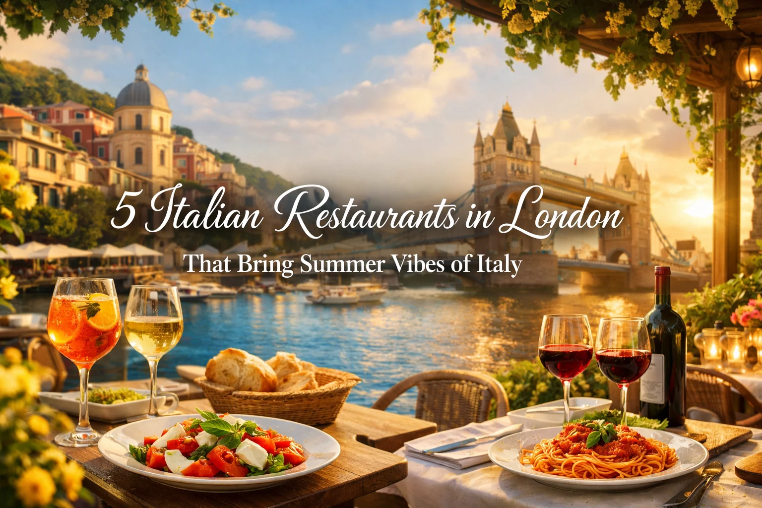 5 Italian Restaurants in London