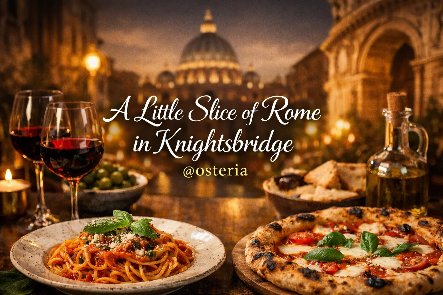 A little slice of rome in knightsbridge osteria