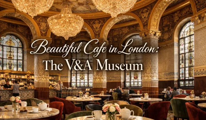 Beautiful cafe in london the vanda museum