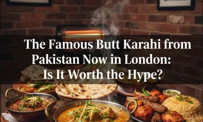 Butt karahi from pakistan in UK