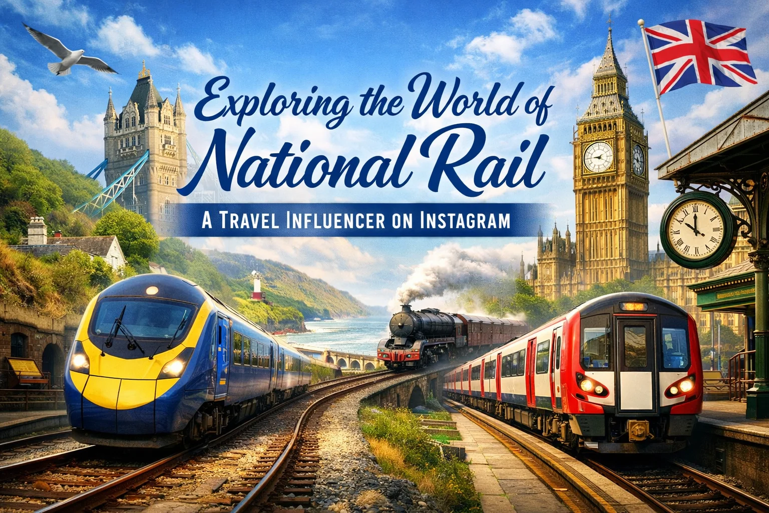 Exploring national rail instagram