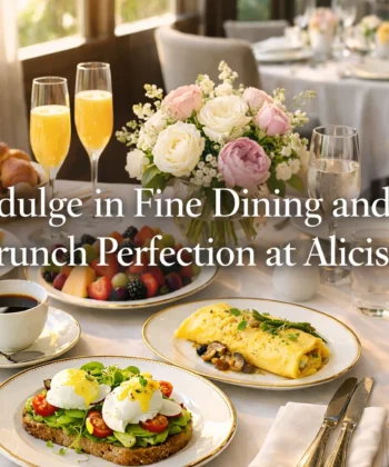 Indulge in fine dining and brunch perfection at alicis