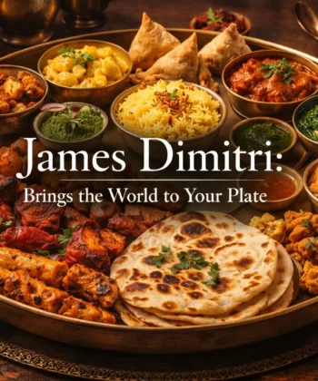 James dimitri brings the world to your plate