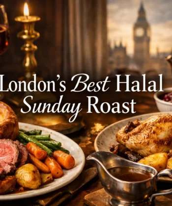 Londons best halal sunday roast