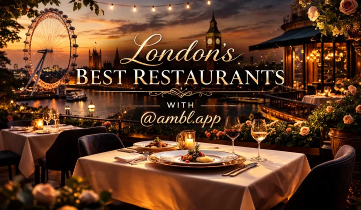 Londons best restaurants with amblapp