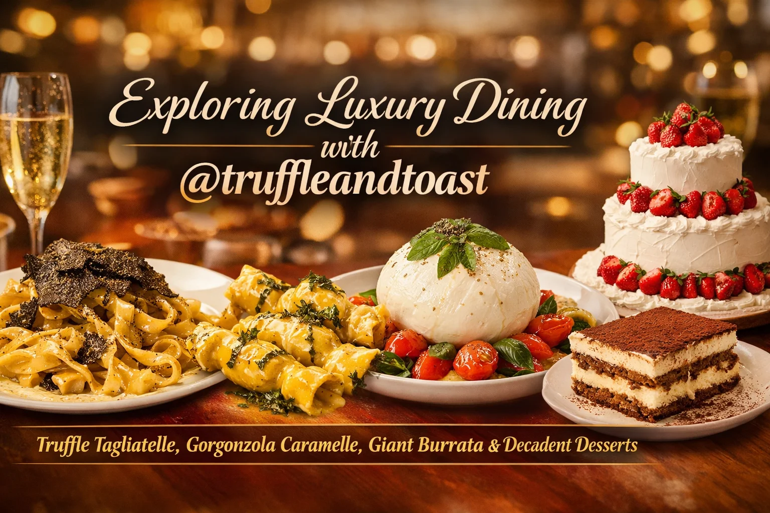 Luxury dining truffleandtoast