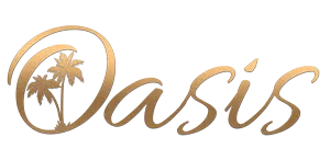 Oasis light gold logo