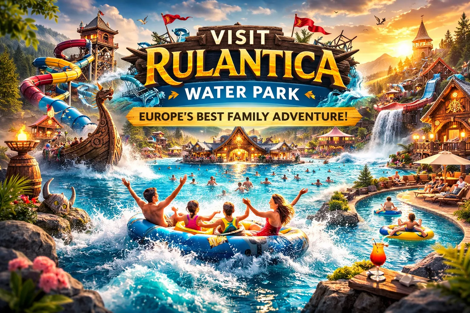 Rulantica water park poster