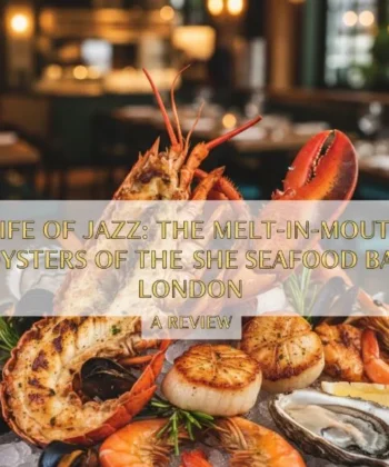 Sea food bar in london