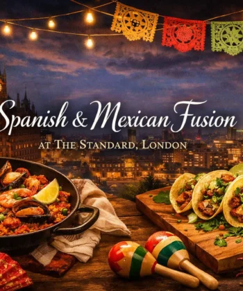 Spanish and mexican fusion at the standard london