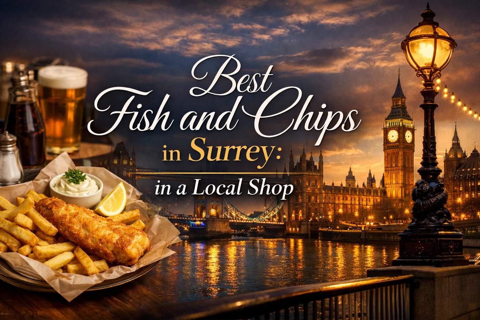 Best fish and chips in surrey in a local shop