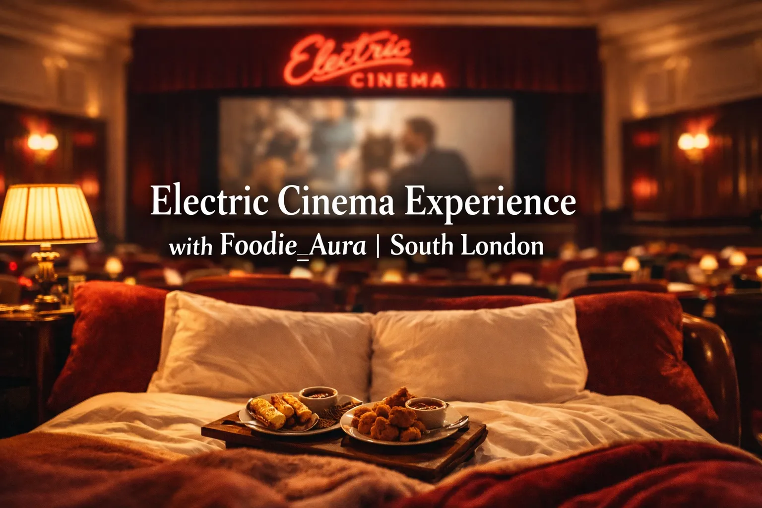 Electric cinema foodie aura