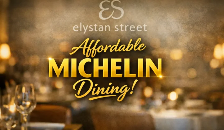Elystan street michelin lunch
