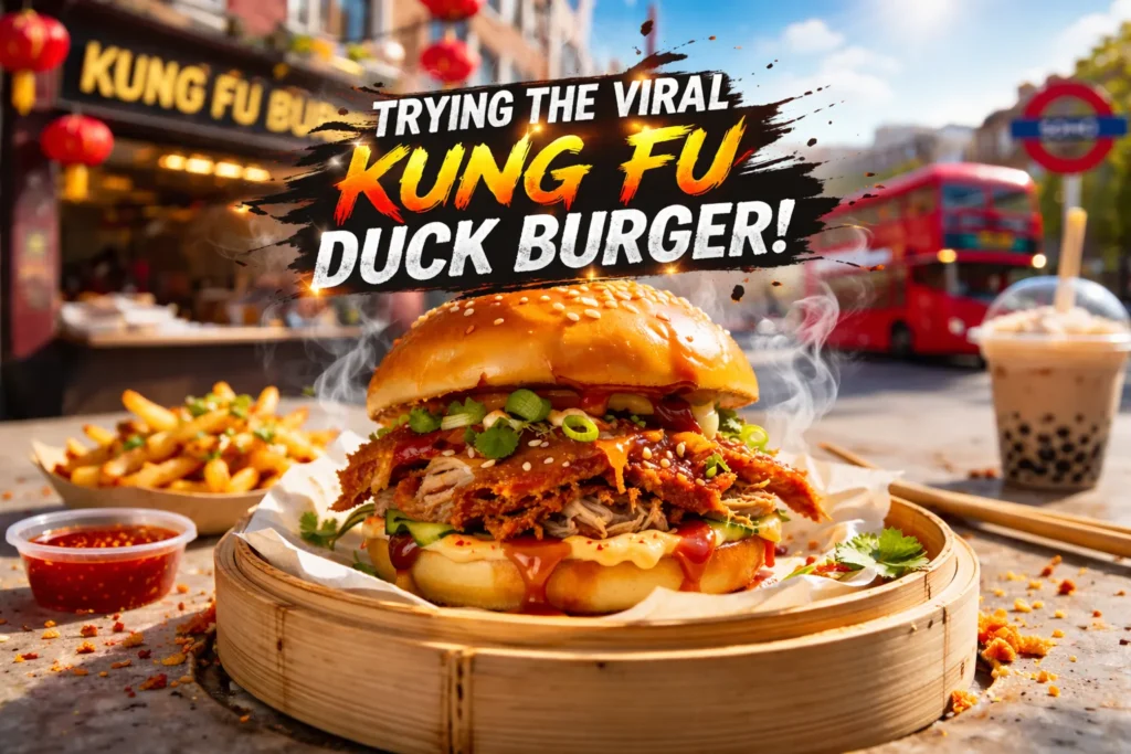 image of Kung fu duck burger