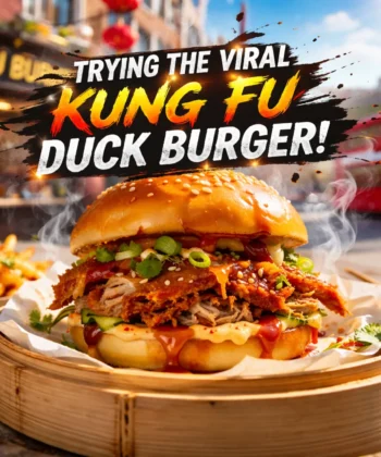 Kung fu duck burger