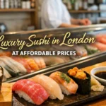 Luxury sushi in london