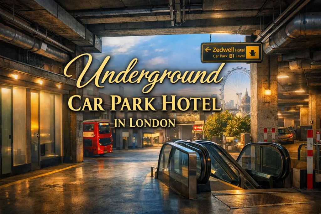 Under ground car parking hotel