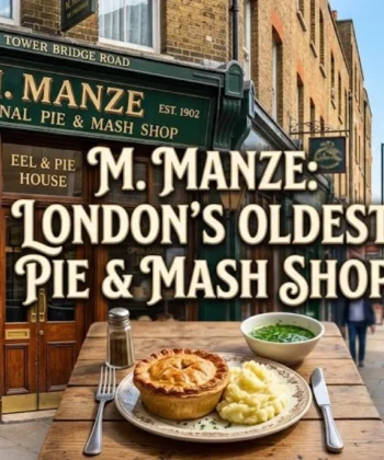 M manze pie and mash london