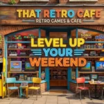 Retro games and cafe