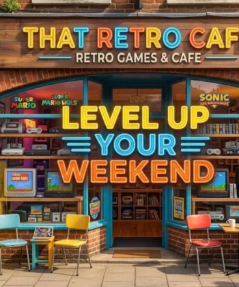 Retro games and cafe