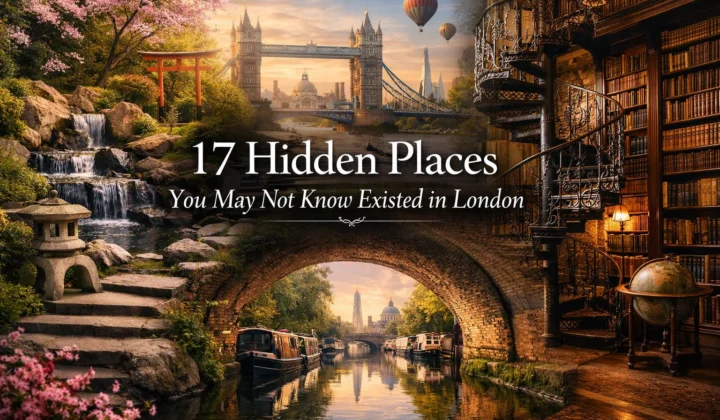 17 hidden places you may not know existed in london