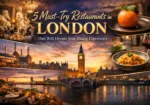 5 restaurants in london