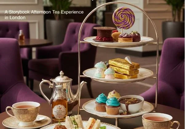 Charlie and the chocolate factory afternoon tea at one aldwych