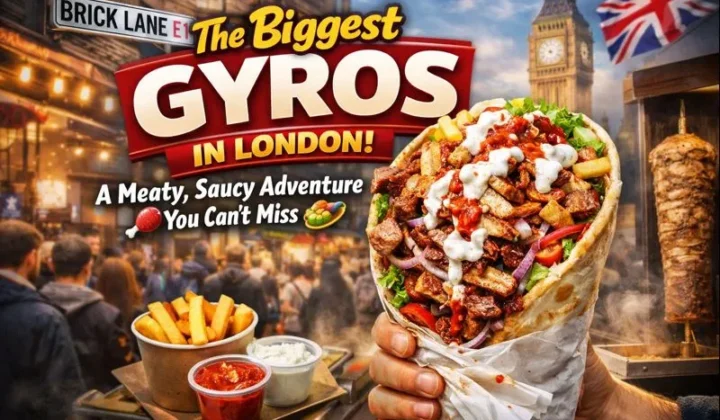 The biggest gyros in london