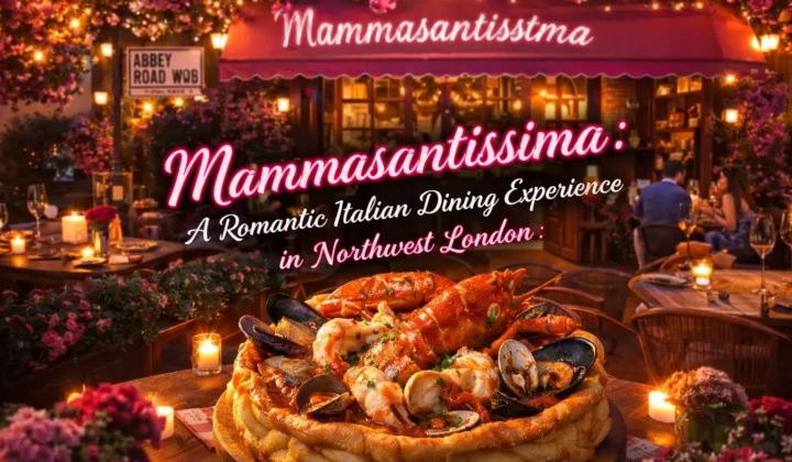 Mammasantissima dining experience in St. Johns Wood