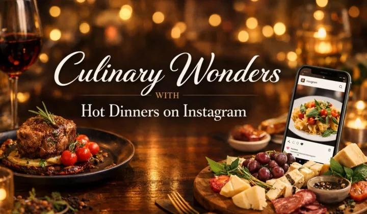 Culinary wonders with hot dinners on instagram