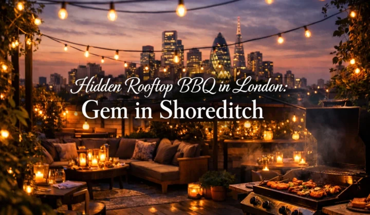 Hidden rooftop bbq in londongem in shoreditch