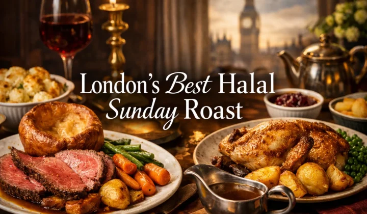 Londons best halal sunday roast