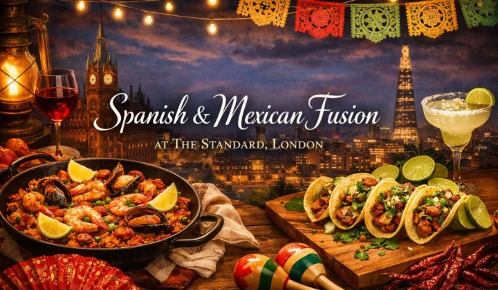 Spanish and mexican fusion at the standard london
