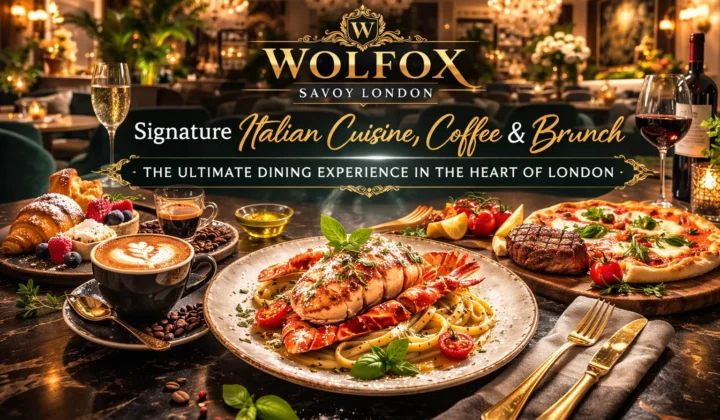 Wolfox savoy cosy cafe london image