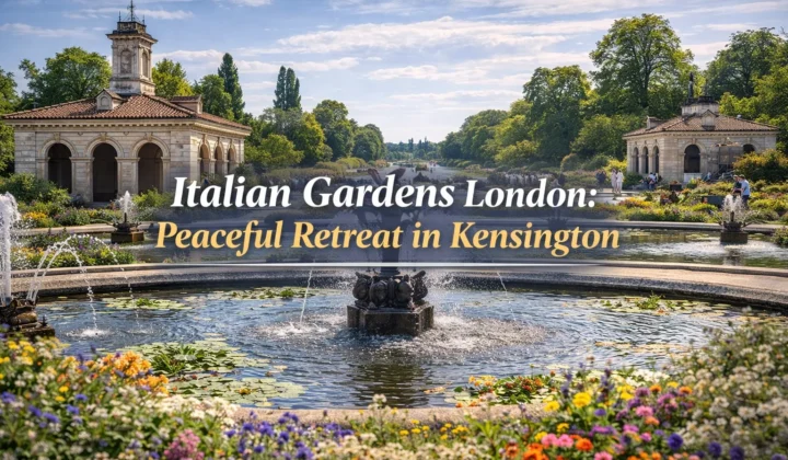 Italian gardens promotion banner