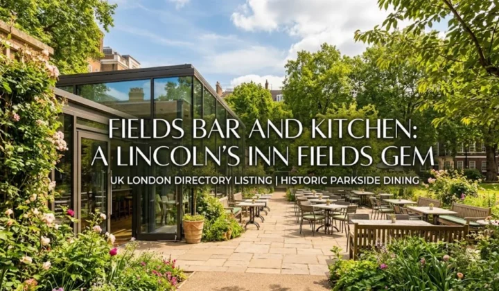 Fields bar kitchen lincolns inn fields