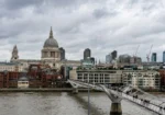 Millennium bridge london view