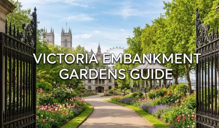 Victoria embankment gardens guide